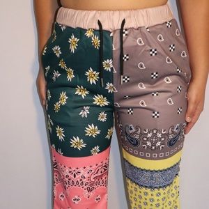 Paisley Printed Pants